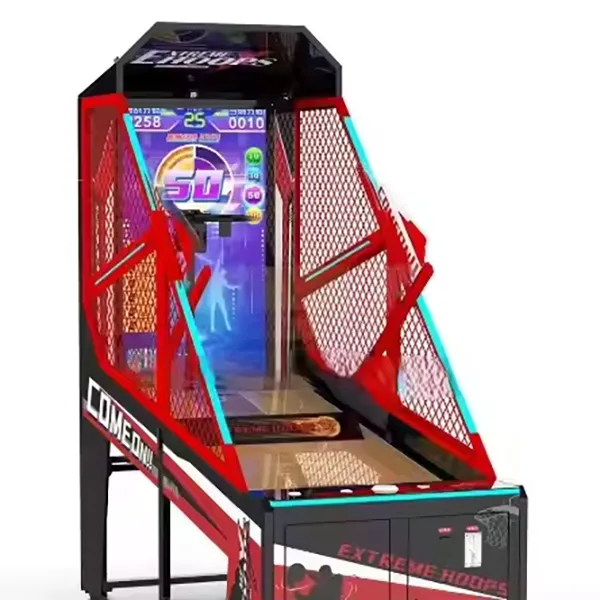 55 Inch LCD Basketball Coin-Operated Shooting Arcade Game Machine-2