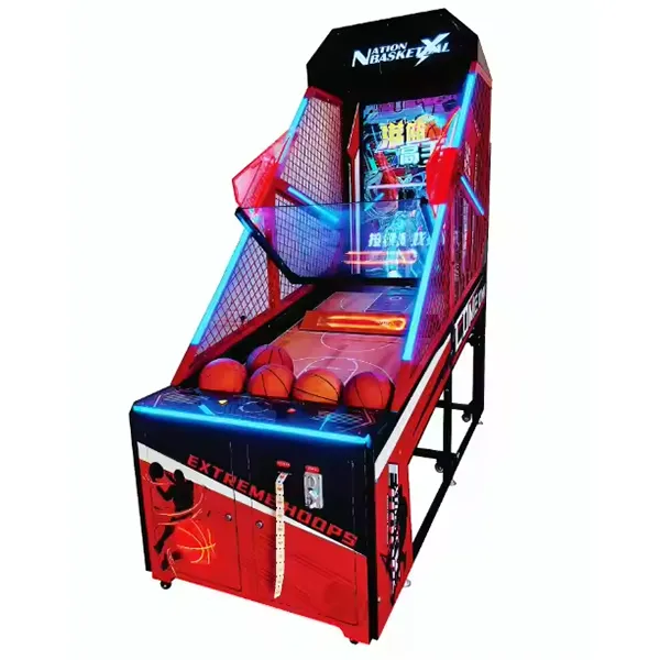 55 Inch LCD Basketball Coin-Operated Shooting Arcade Game Machine-3