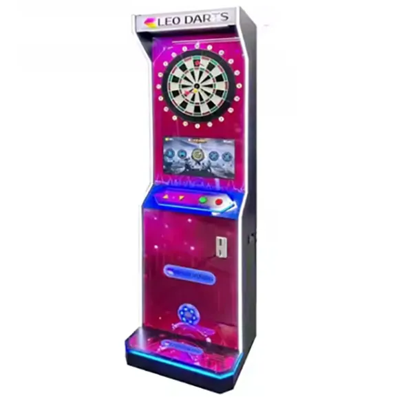Arcade Coin Operated Indoor Sport Standing Dartboard Machine-2