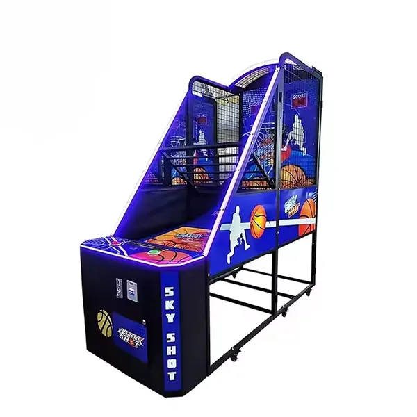 Coin Operated Basketball Machine Adults Play Games Crazy Shoot Ball Basketball Arcade-2