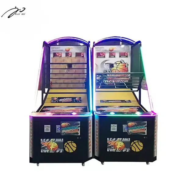 Coin Operated Basketball Machine Adults Play Games Crazy Shoot Ball Basketball Arcade-3