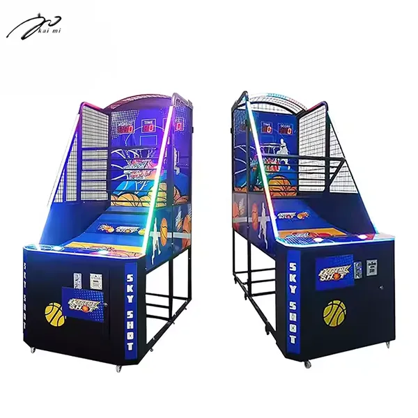 Coin Operated Basketball Machine Adults Play Games Crazy Shoot Ball Basketball Arcade-4