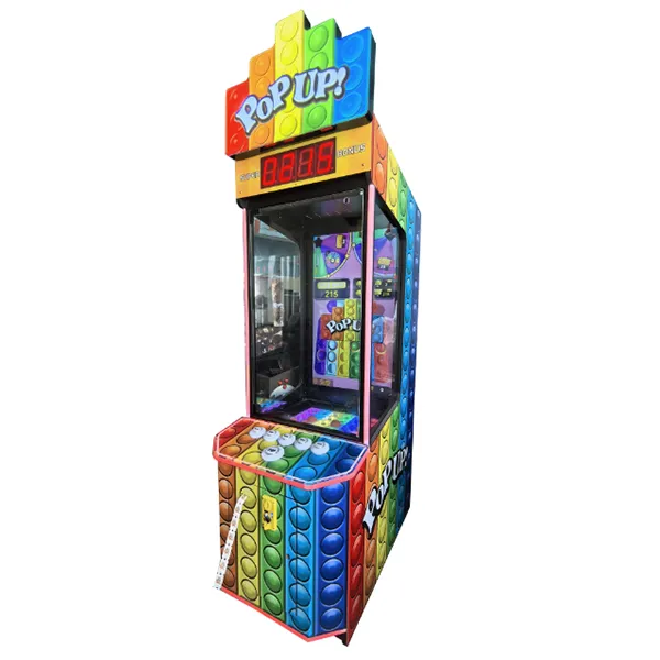 Coin Operated Indoor Kids Simulator Pop up Jumping Balls Arcade Game Machine-3