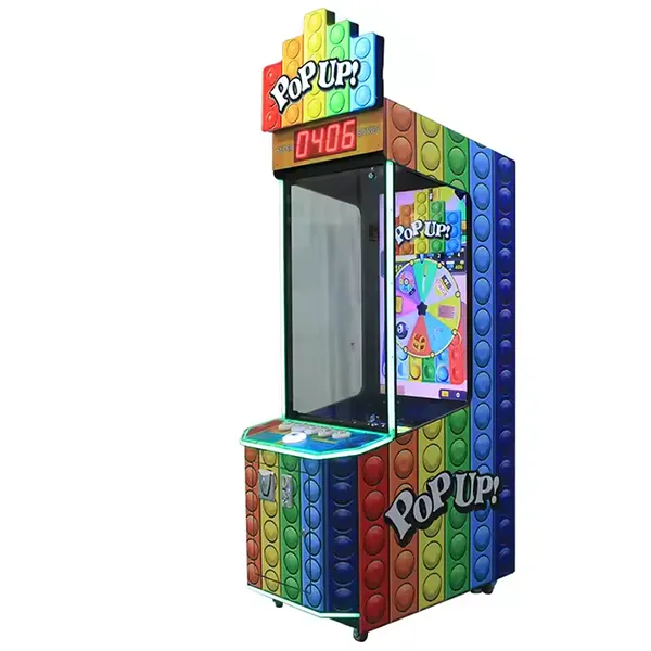 Coin Operated Indoor Kids Simulator Pop up Jumping Balls Arcade Game Machine-4