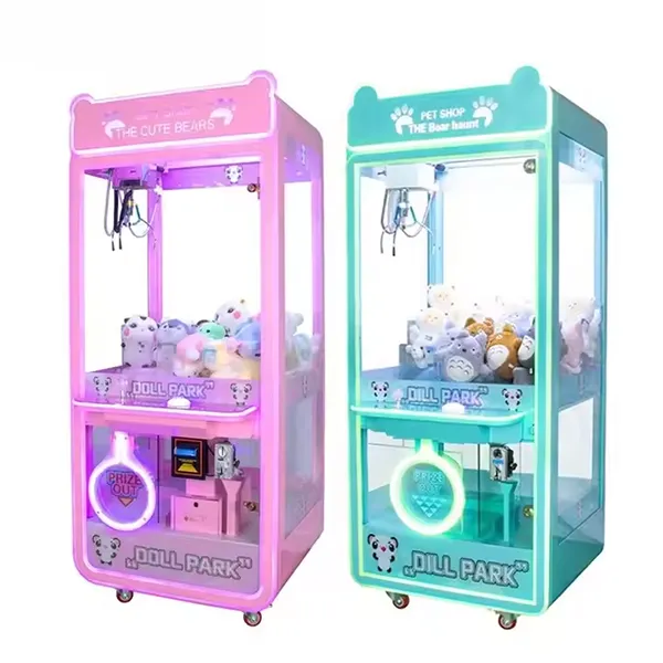 Commercial Coin-Operated Arcade Game Plush Dolls Claw Crane Machine-1