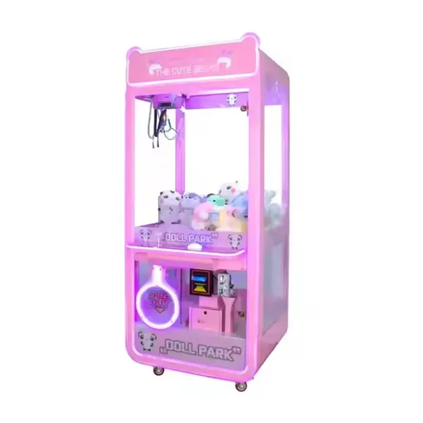 Commercial Coin-Operated Arcade Game Plush Dolls Claw Crane Machine-2