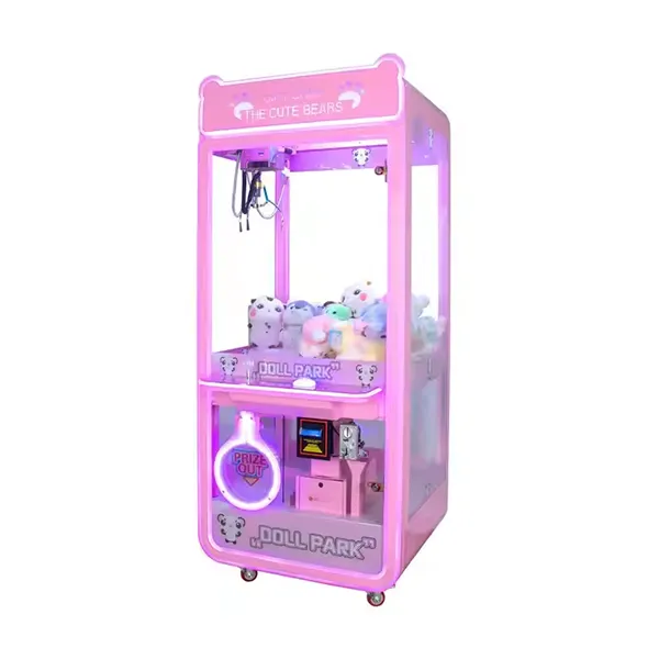 Commercial Coin-Operated Arcade Game Plush Dolls Claw Crane Machine-4